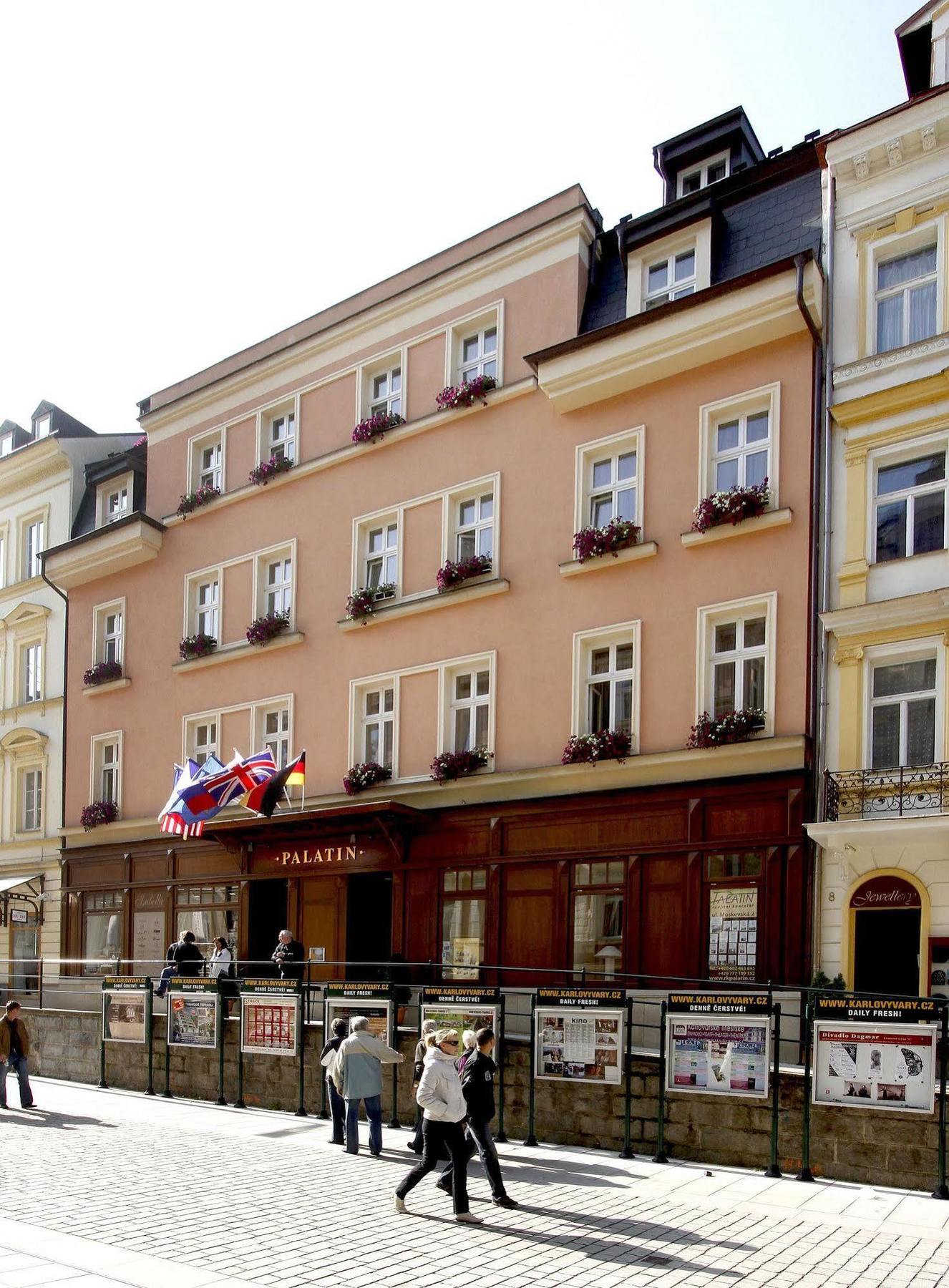 Hotel Palatin Karlovy Vary Exterior foto